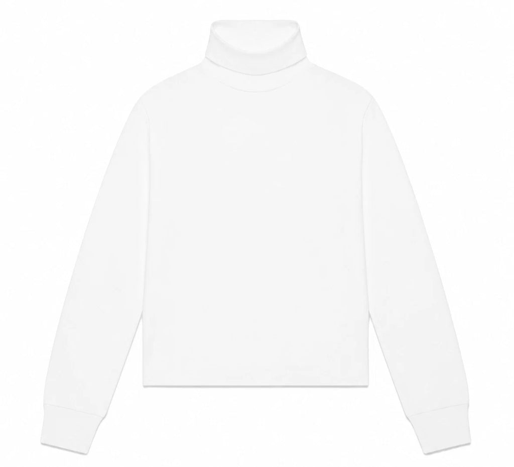OVO White Turtleneck Longsleeve Blank Shirt - XL - New
