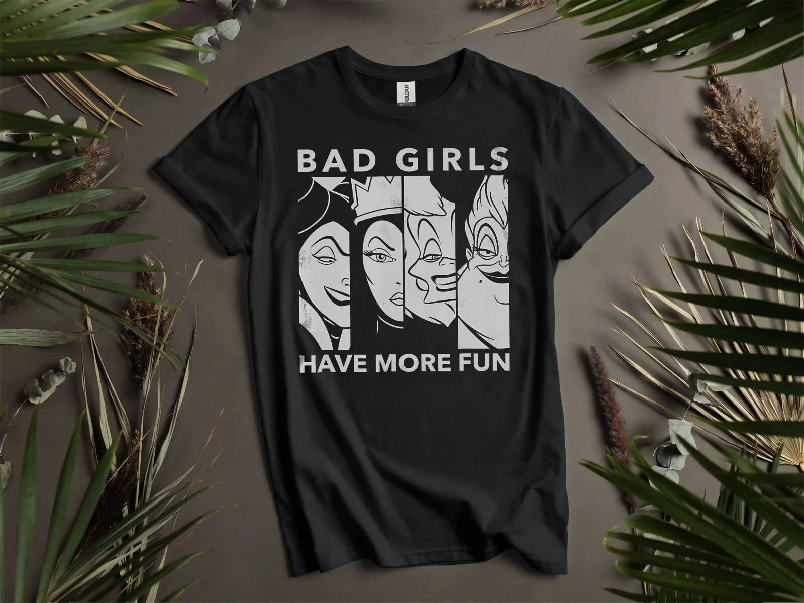 Disney Villains Squad Maleficent T-shirt T shirt Men Women Unisex Tshirt K479