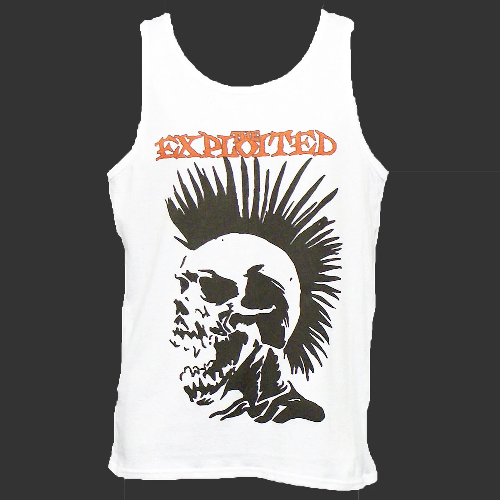 The Exploited Punk Rock Hardcore T-SHIRT vest top unisex white S-2XL