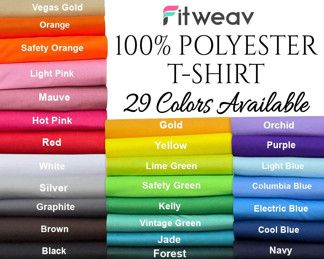 100% polyester T-shirt, Dri fit T-shirt, Fitweav Unisex blank sublimation shirts