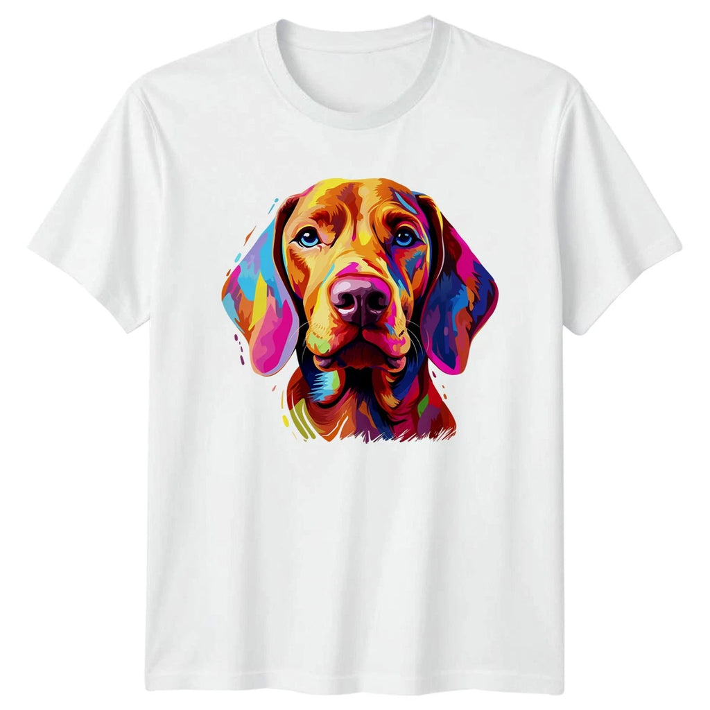 Colorful Labrador Retriever T-Shirt Dog Lover Gift For Him And Her