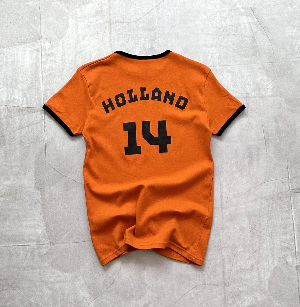 Y2K Holland 14 Hysteric Glamour Vibe Vintage T Shirt Soccer Jersey Brazil Spain