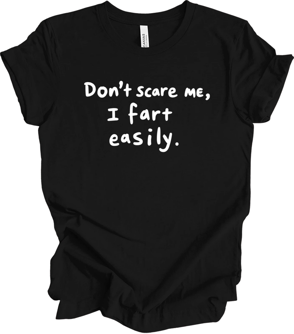 Funny Quote Design - Bold Typography Humor - Minimalist Fart Joke Gift T-shirt