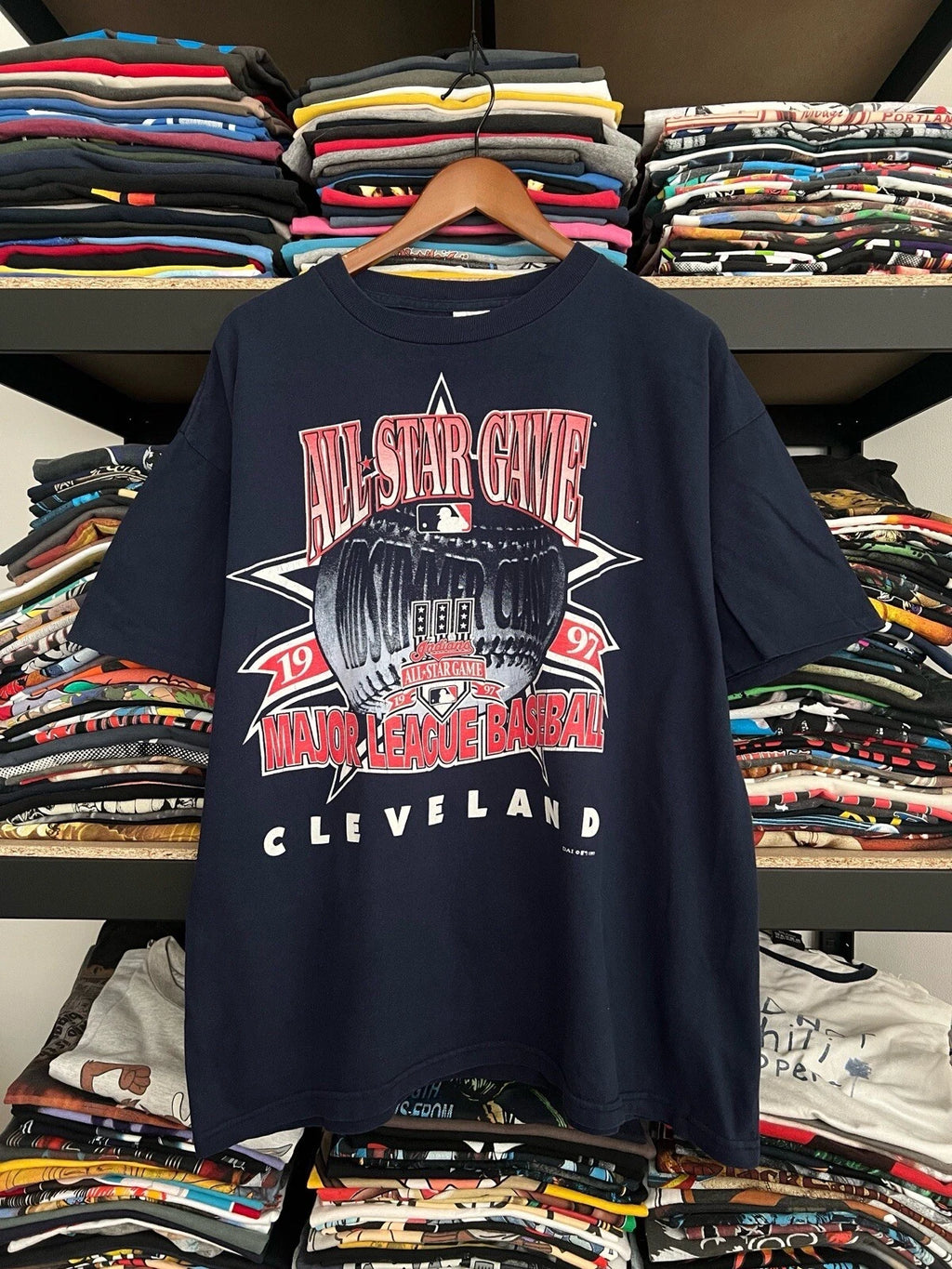 All Star Game Vintage 1997 Major League Baseball Cleveland