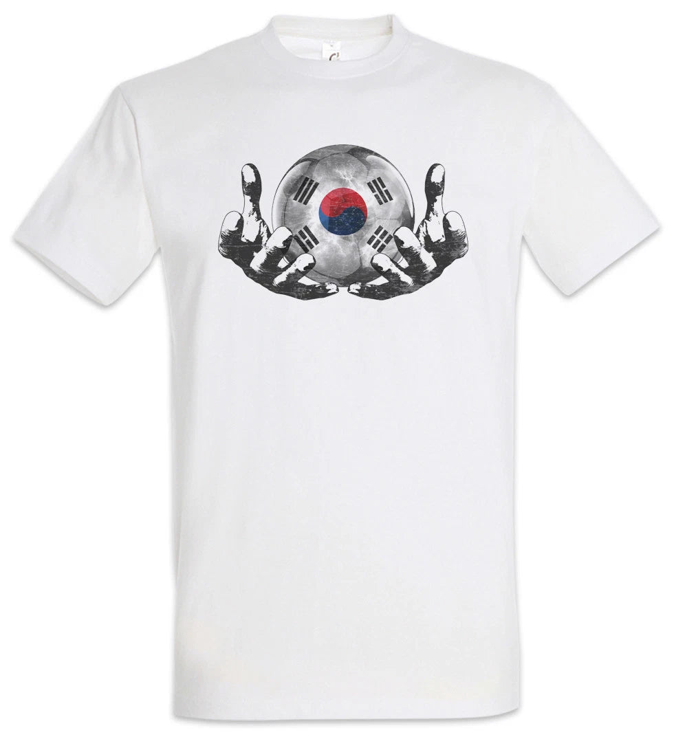 South Korea Football Magic Ball T-Shirt Soccer Flag Banner World Championship