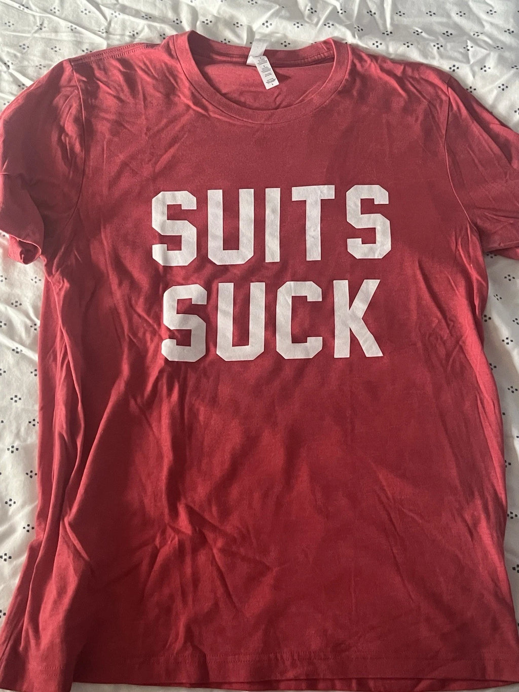 Mens Large Suits Suck T-Shirt Entourage Billy Walsh. By Barstool Sports