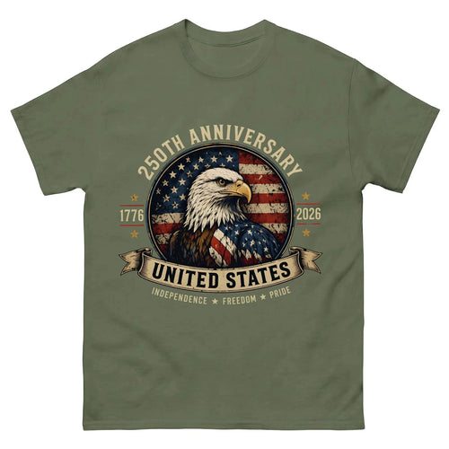 250th-Anniversary-United-States-Shirt,-Patriotic-Eagle-T-Shirt,-America-1776