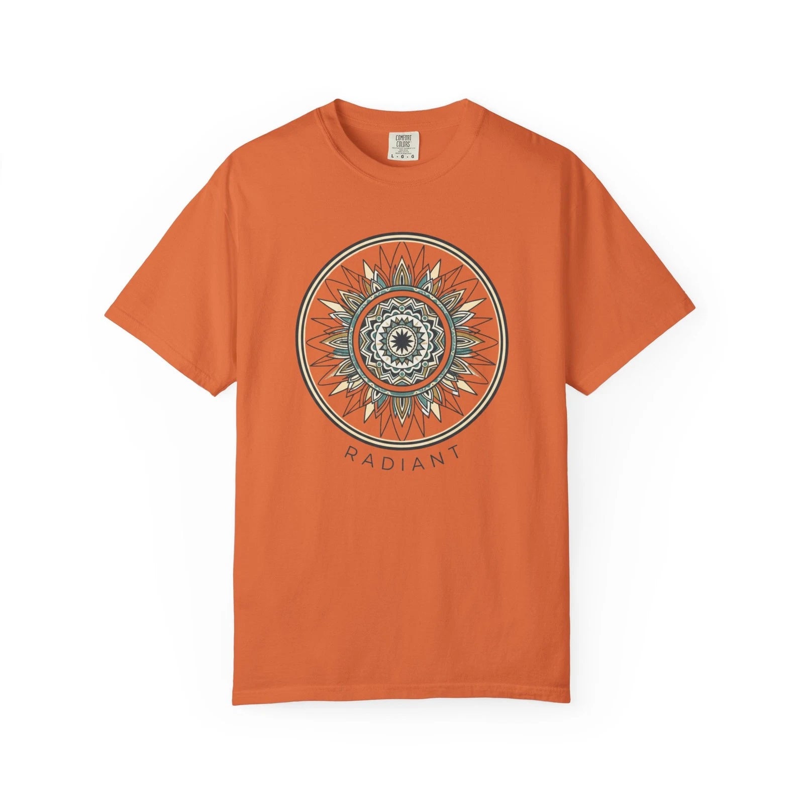 Radiant Mandala T-Shirt | Sunflower Boho Graphic