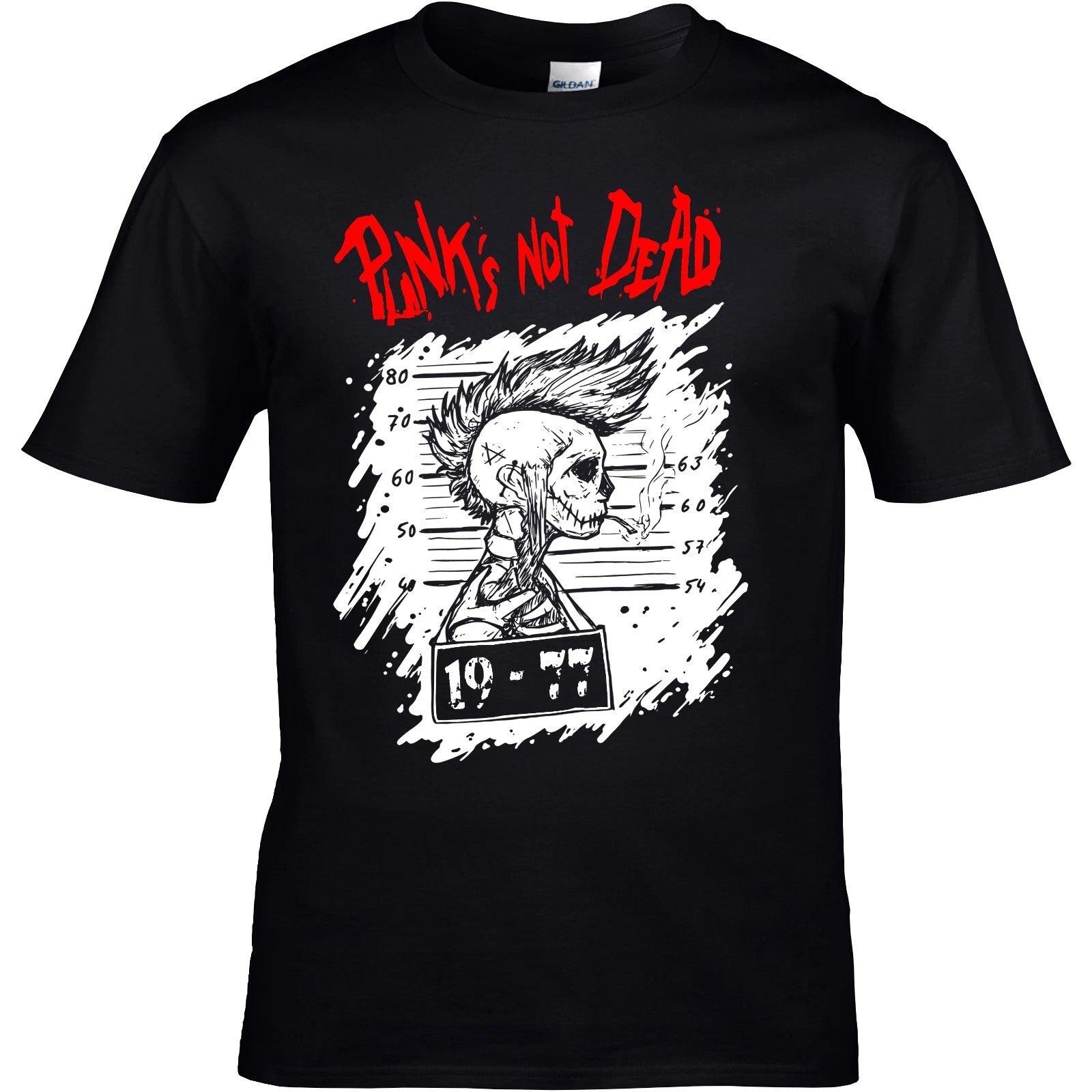 PUNKS NOT DEAD T-Shirt S-3XL NEW Punk Shirt Punk Rock Cult Exploited Anarchy