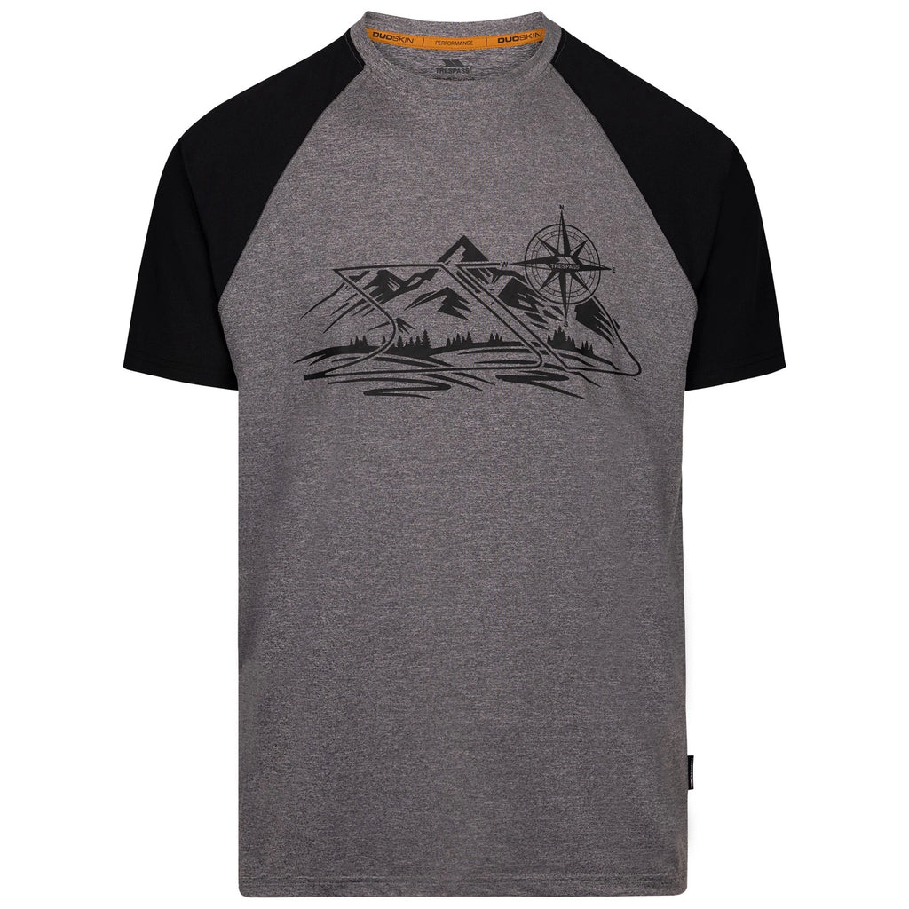 Trespass Mens T-Shirt Fullmer - Top with Printed Detail