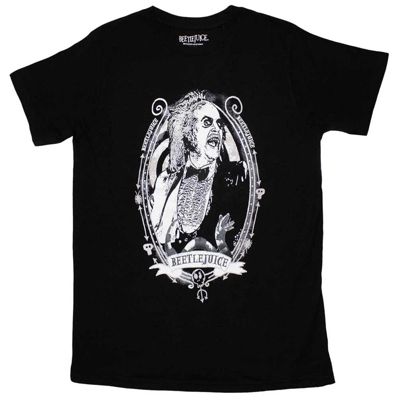 Beetlejuice Frame Horror Gothic Alternative Punk Rock Emo Movie Occult T-Shirt