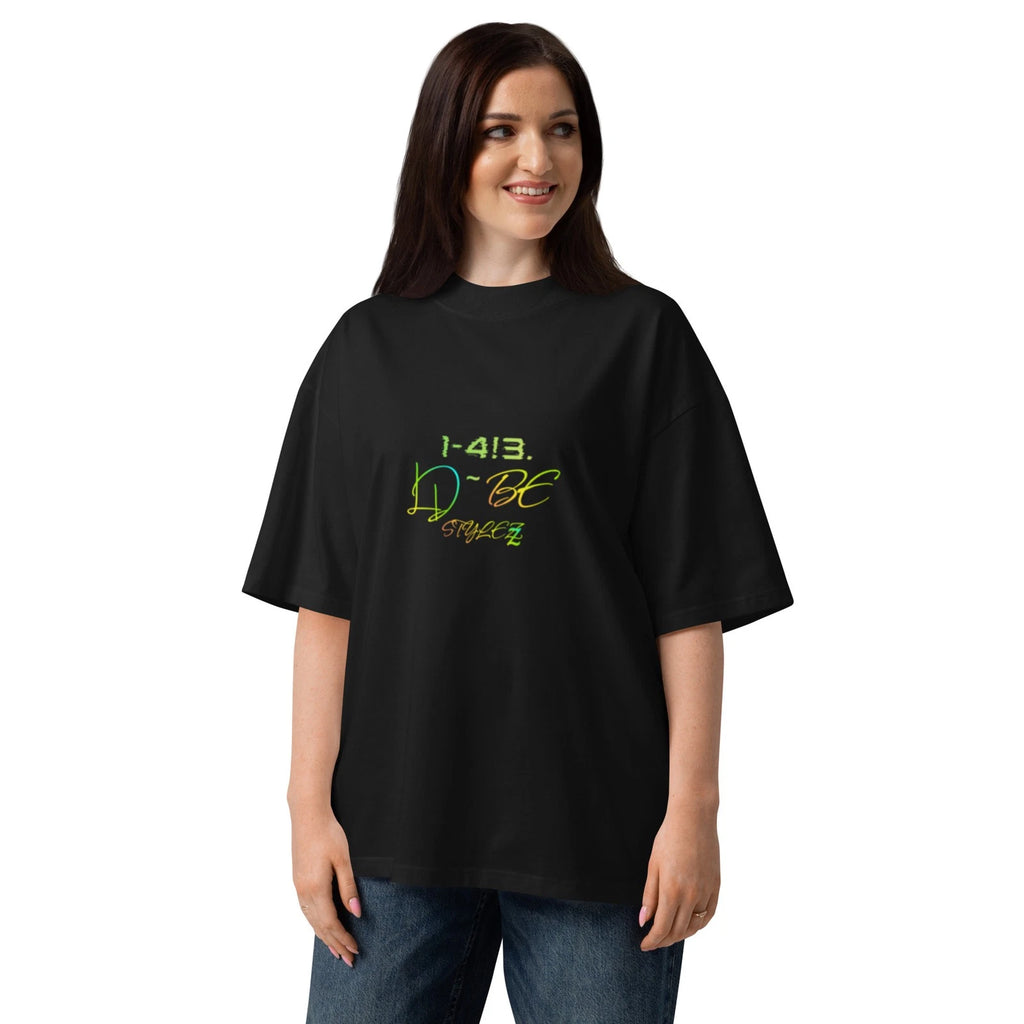 LD~BE oversized high neck t-shirt