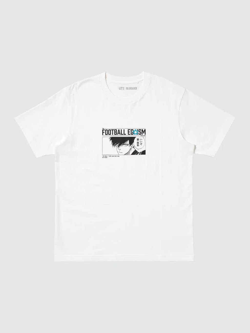 Blue Lock UT Graphic T-Shirt Itoshi Rin Magazine Cover Style White Anime 2026 JP