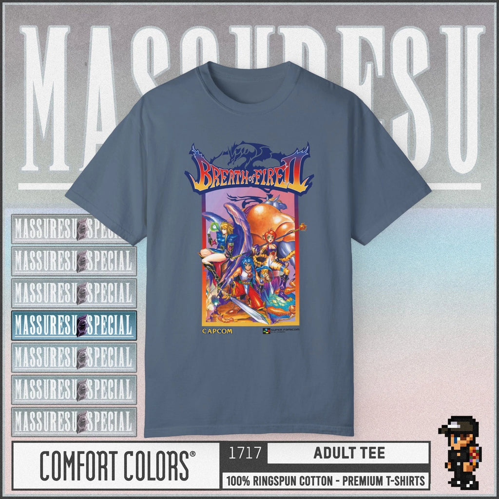 Breath of Fire 2 [1994] Premium T-Shirt - SNES JRPG Capcom II 3 4 Chrono Trigger