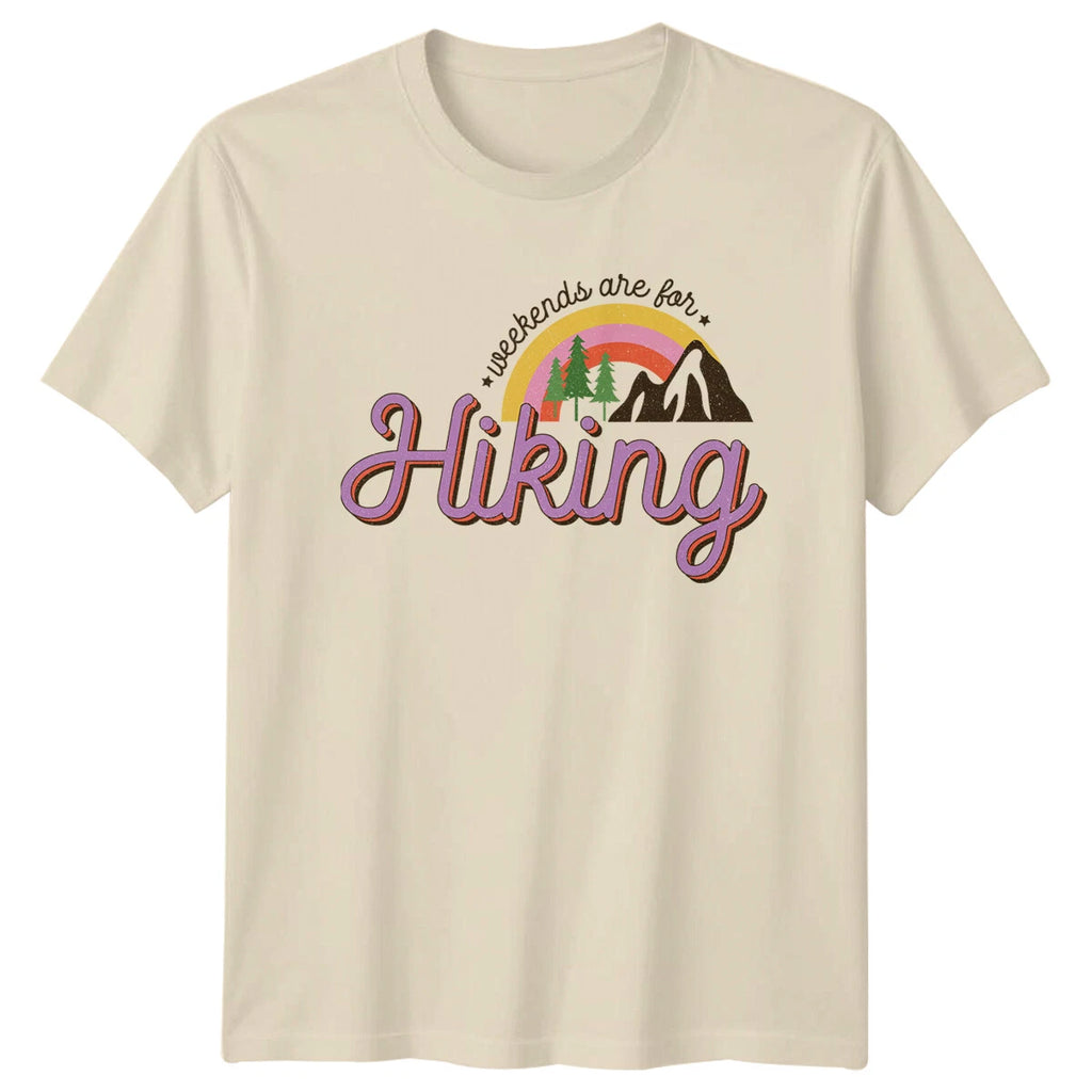Weekends Are For Hiking Nature Lover Graphic T-Shirt