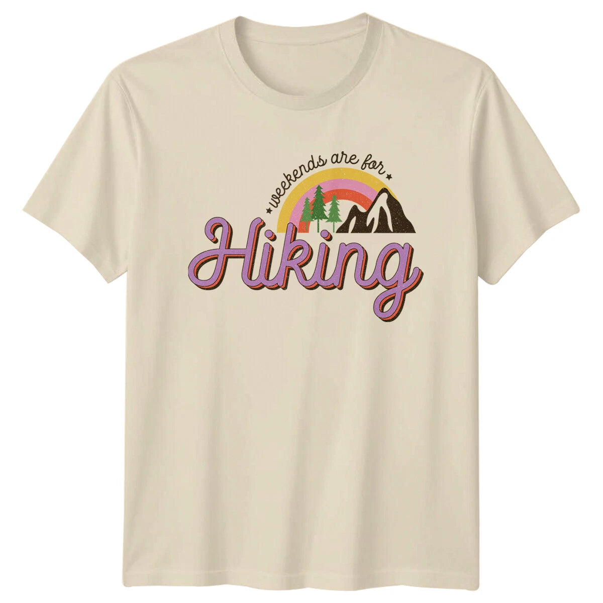 Weekends Are For Hiking Nature Lover Graphic T-Shirt