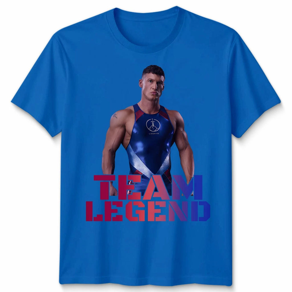 Team Legend Mens T-Shirt Gladiators TV Game Show Sports Action Graphic Women Tee