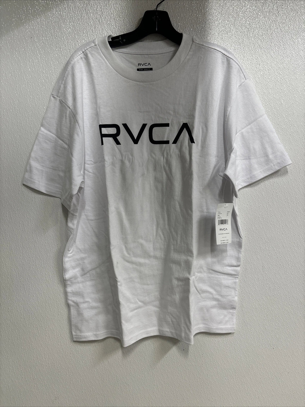 RVCA Big RVCA Dayshift T-Shirt - White Large #6K2B