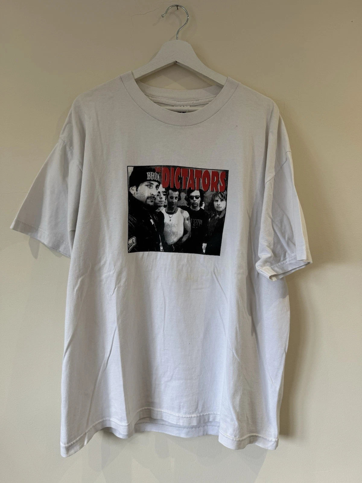Vintage The Dictators I Am Right Promo Original T Shirt XL Punk