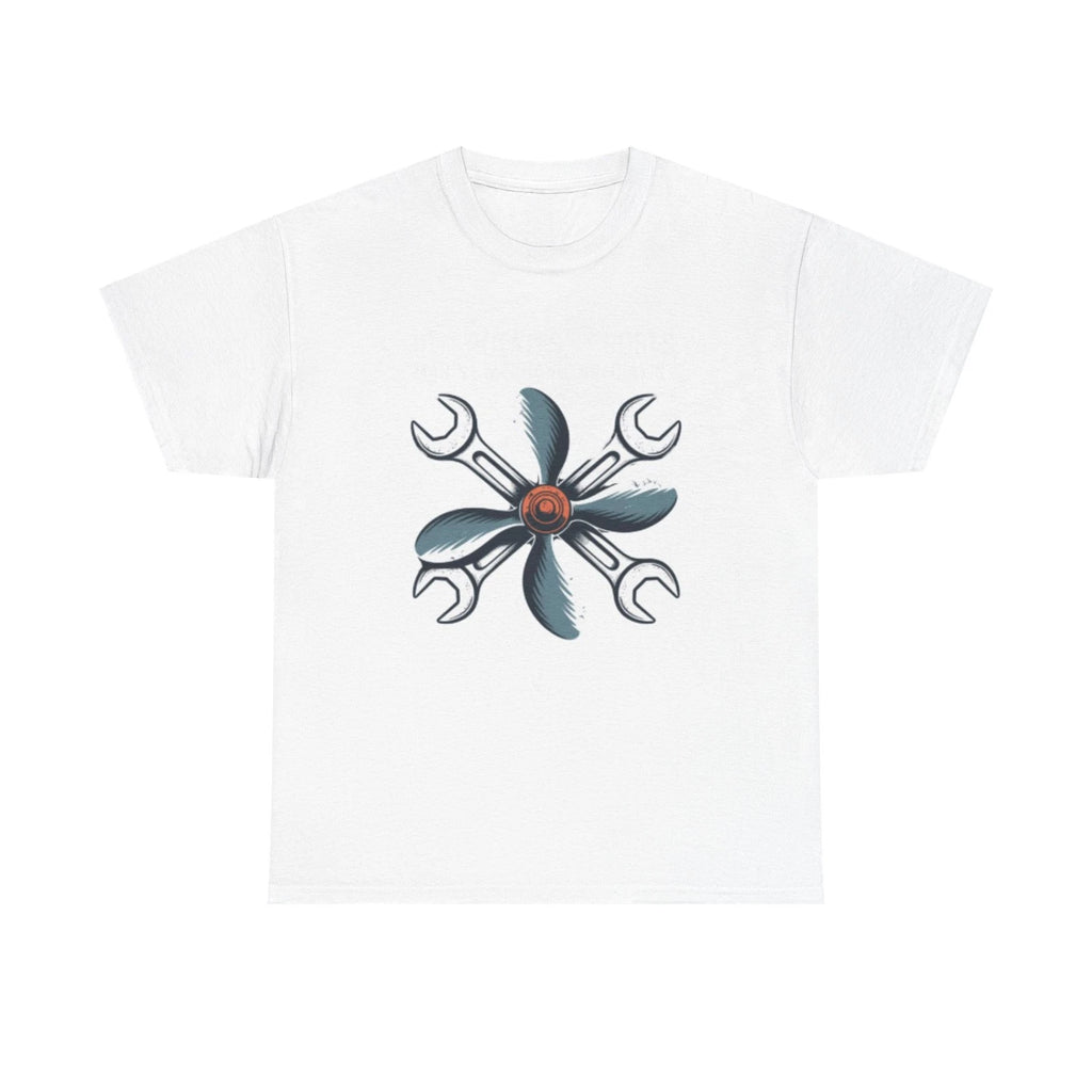 Marine Mechanic T-Shirt Outboard Boat Technician Graphic Tee Marine Diesel