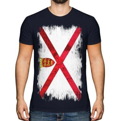 JERSEY GRUNGE FLAG MENS T-SHIRT TEE TOP JÈRRI SHIRT FOOTBALL JERSEY GIFT