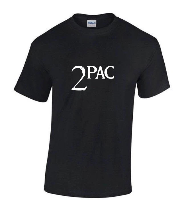 2PAC  - T-SHIRT Red, Black or White (S - 2XL)