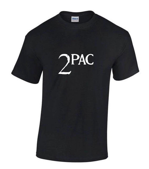 2PAC  - T-SHIRT Red, Black or White (S - 2XL)