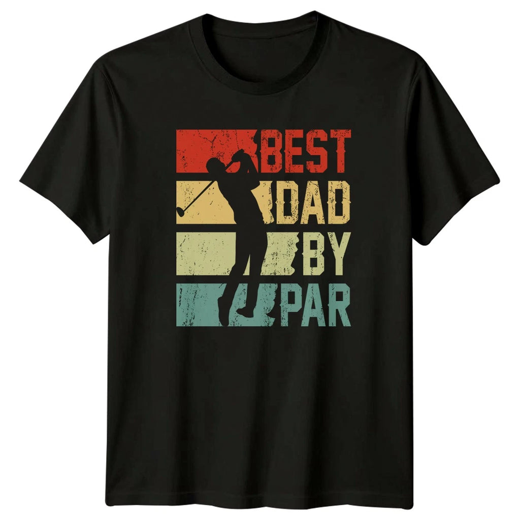 Best Dad By Par Mens T-Shirt Fathers Day Golf Fathers Day Gift For Him