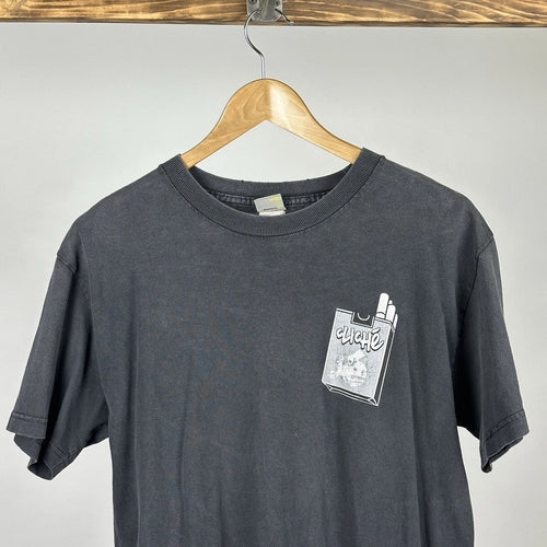 2000s Vintage Y2K Cliche Skateboarding Faded T-Shirt Size M