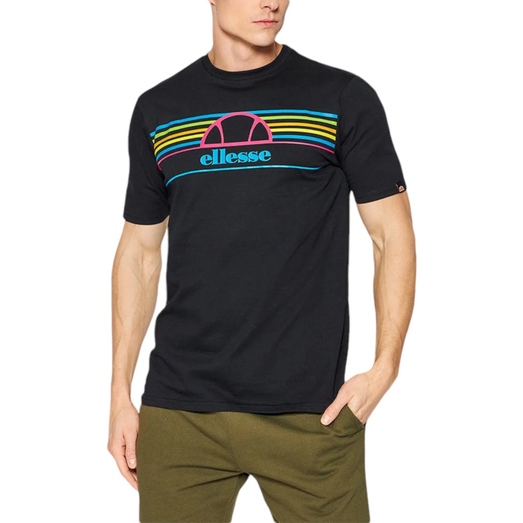 ELLESSE ACHTINI Mens T Shirts Crew Neck Short Sleeve Casual Summer Cotton Tee