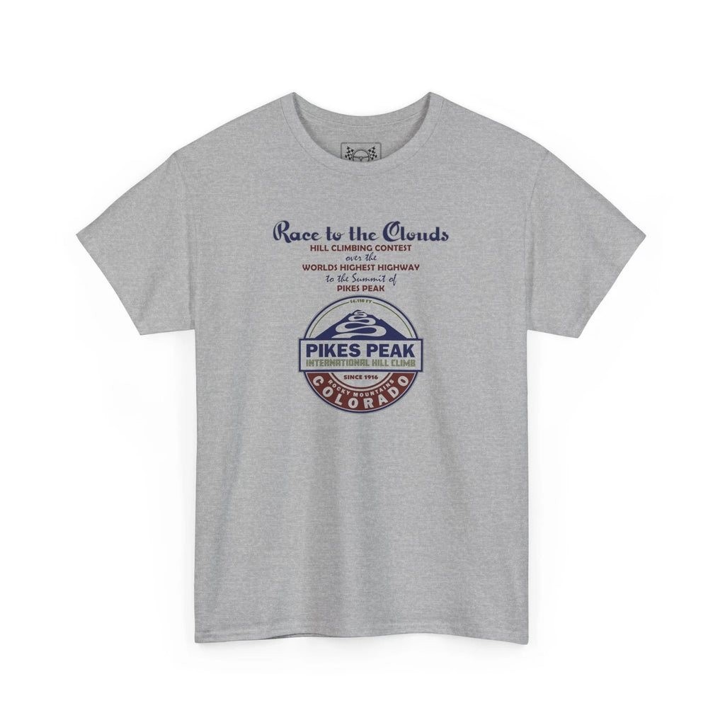 Colorado Springs Racing T-Shirt - Pikes Peak Retro Tee - Sports Car Fans Gift