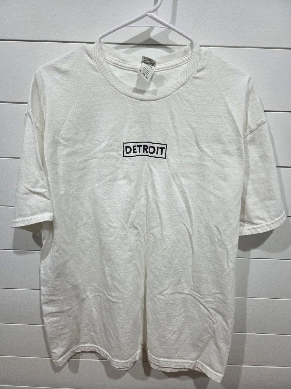 "Detroit" T-Shirt XL Minimalistic Heavy Cotton