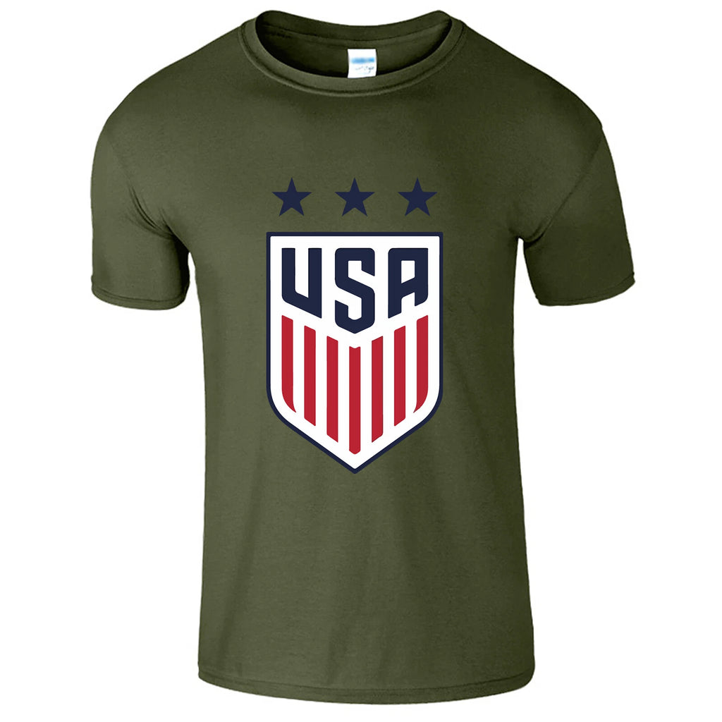 USA United States Of America Flag Men's Patriotic T Shirt Funny New Gift Tee