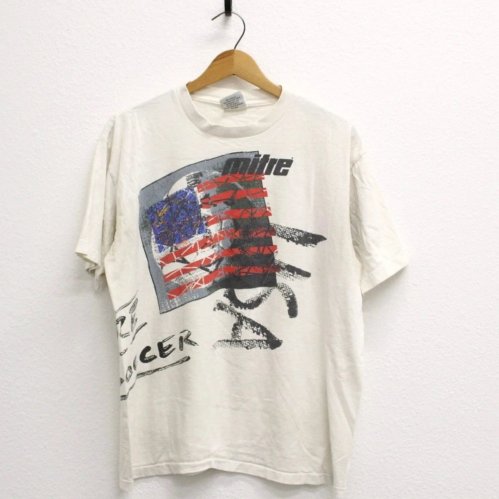 Vintage Mitre Sports International Soccer T Shirt Large