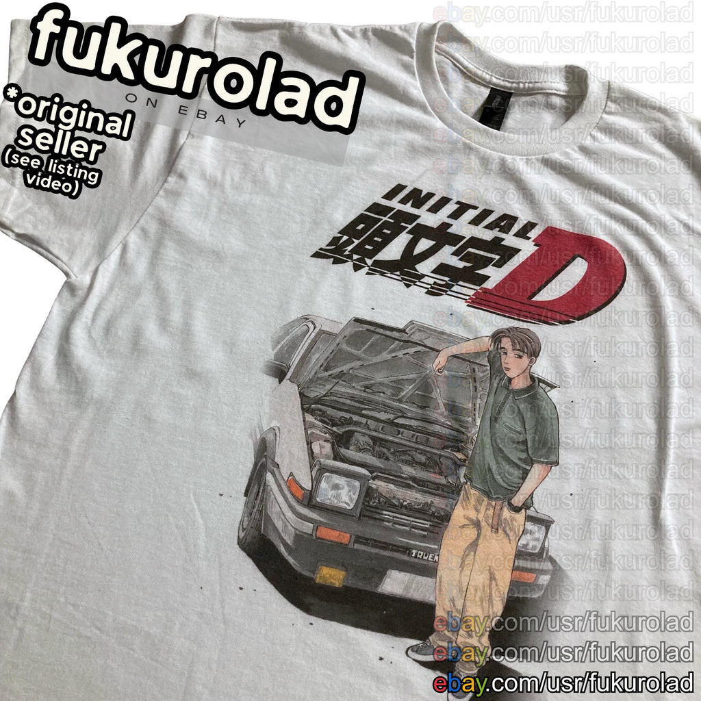 INITIAL D Takumi Fujiwara UNISEX t-shirt - high quality print - ORIGINAL SELLER