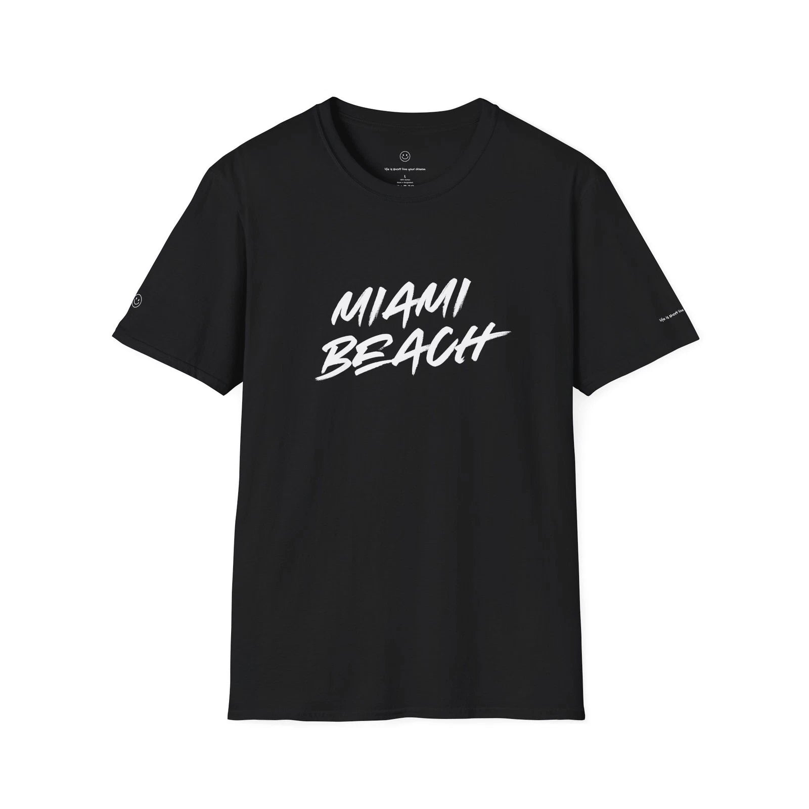 MIAMI BEACH T-Shirt Minimalist Luxury Travel Tee Unisex Casual Shirt