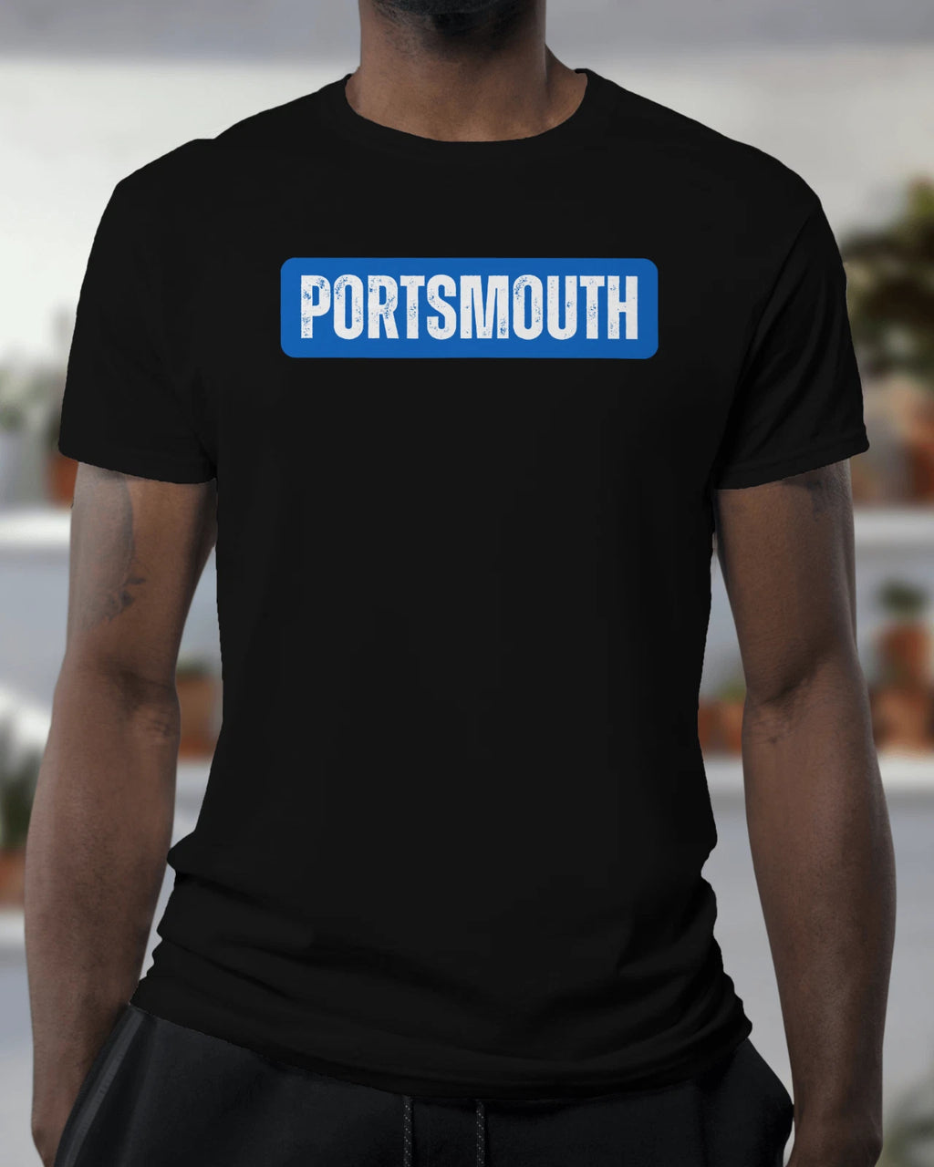 PORTSMOUTH T Shirt | Fratton Park Hampshire 6.57 Skull Patrol