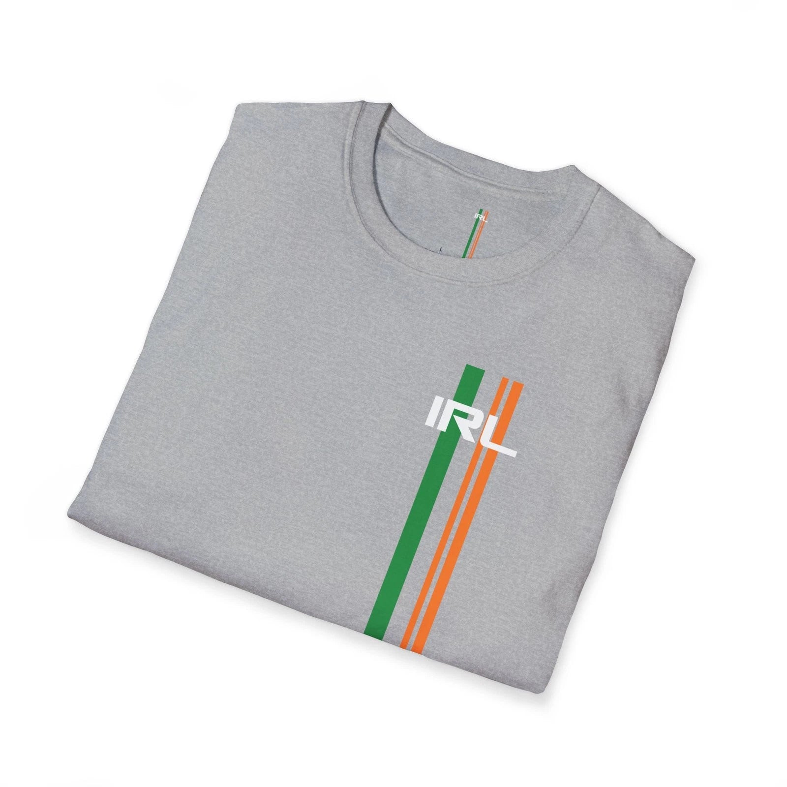 Ireland Irish Flag Stripes Minimalist Unisex Tee Shirt For Men Women Team Gift