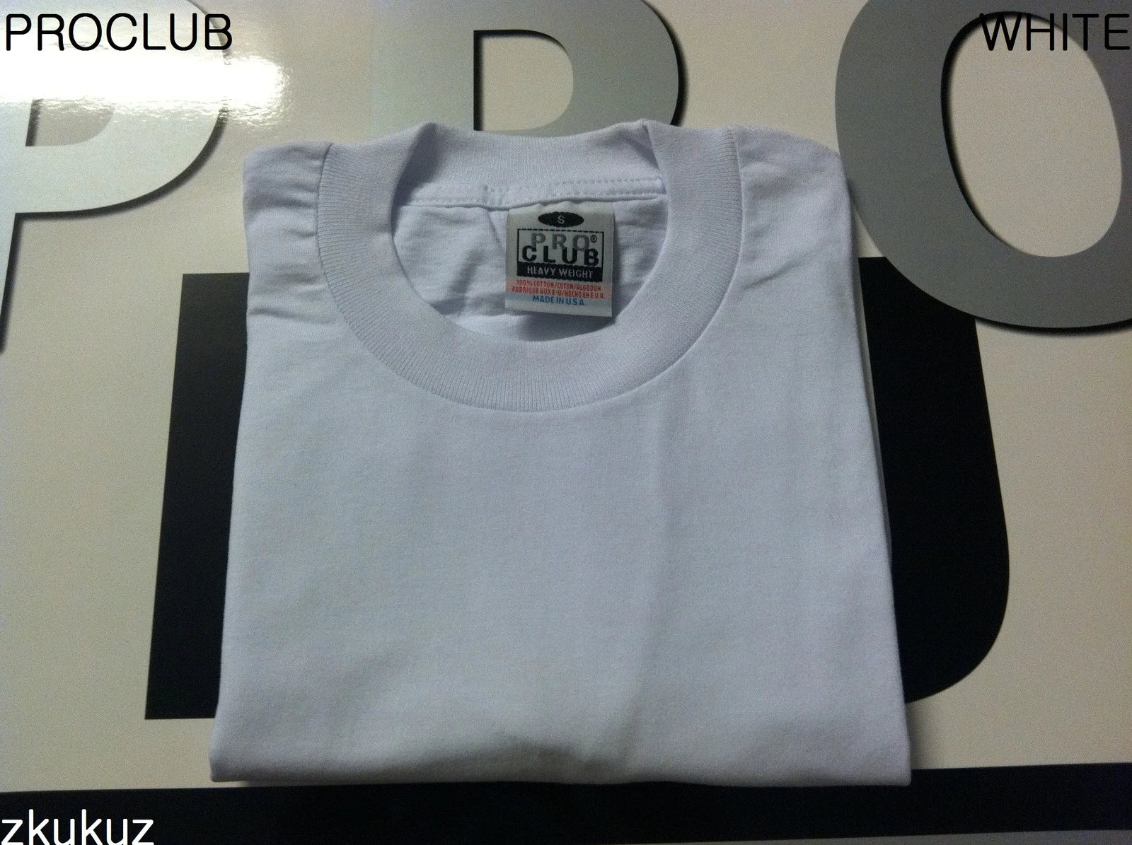 3 NEW PROCLUB HEAVY WEIGHT T-SHIRT WHITE PLAIN PRO CLUB BLANK 2XLT TALL 3PC