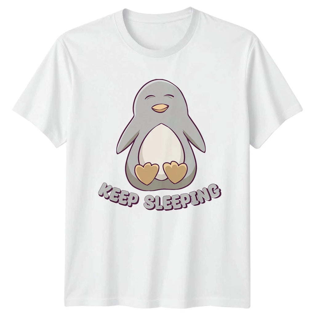 Keep Sleeping T-Shirt Penguin Lovers Sleep And Rest Birthday Gift For Him Her