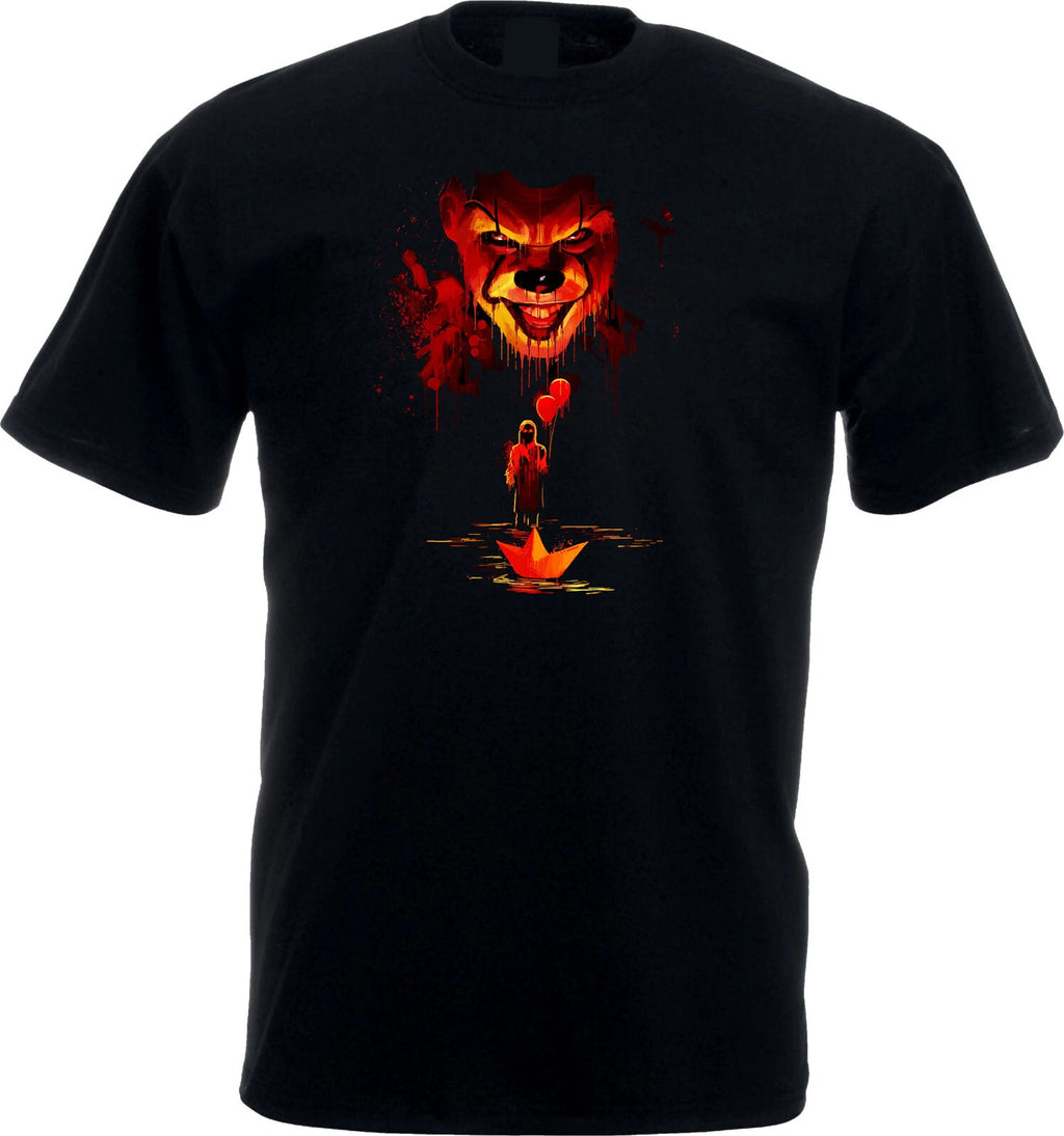 Pennywise Halloween T-Shirt, Halloween Horror Movie T-Shirt, Unisex Tee Top
