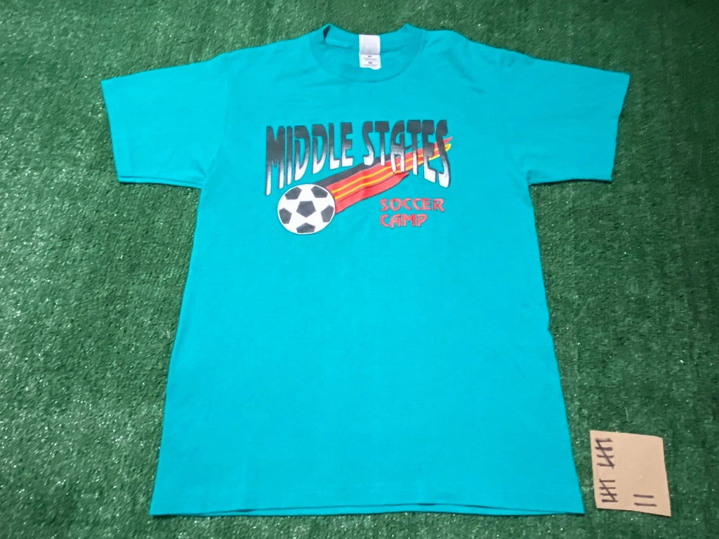 Vintage Middle States Soccer Camp T Shirt M Medium Football Futbol