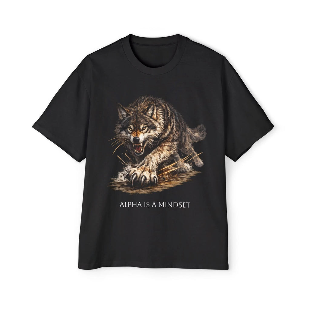 Alpha Is a Mindset Wolf Tee | Graphic T-Shirt