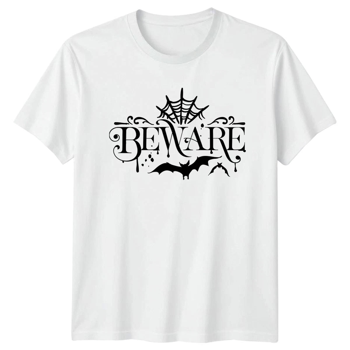Beware T-Shirt Gothic Halloween Gift For Him And Her