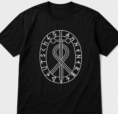 Ahnenerbe Pagan Runes Sword Norse Nordic WW2 WWII German Futhark t Shirt