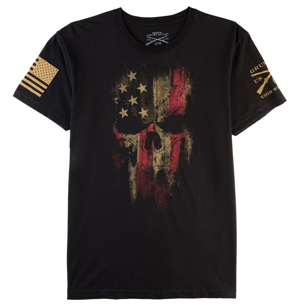 Grunt Style American Reaper 2.0 T-Shirt - Black