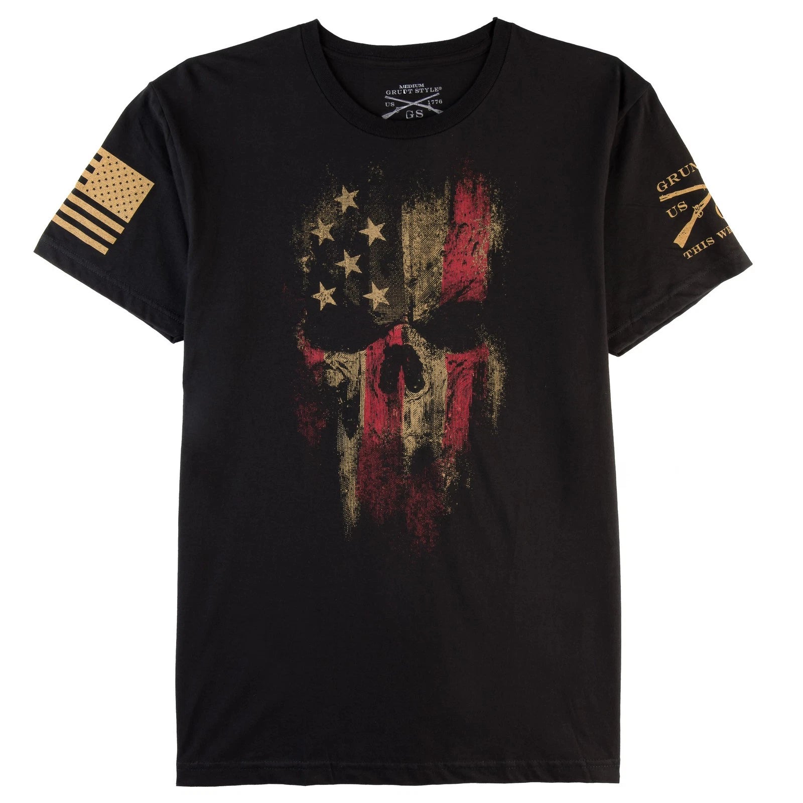 Grunt Style American Reaper 2.0 T-Shirt - Black