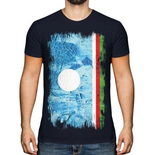 SAKHA REPUBLIC GRUNGE FLAG MENS T-SHIRT TEE TOP GIFT SHIRT CLOTHING JERSEY