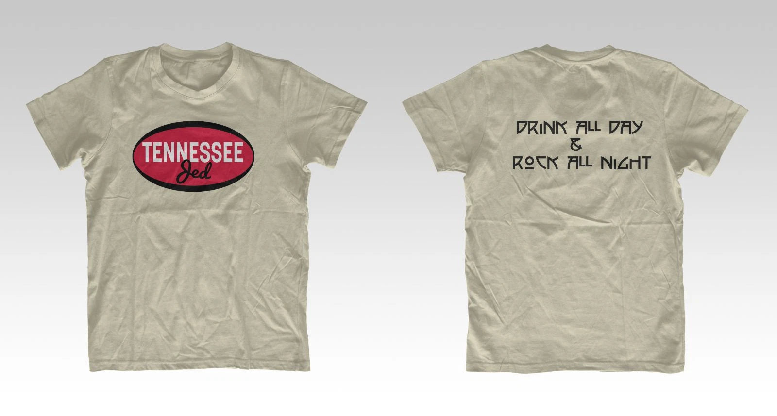 Grateful Dead inspired Tennessee Jed  Lot T-shirt Genesee Parody Drink All Day