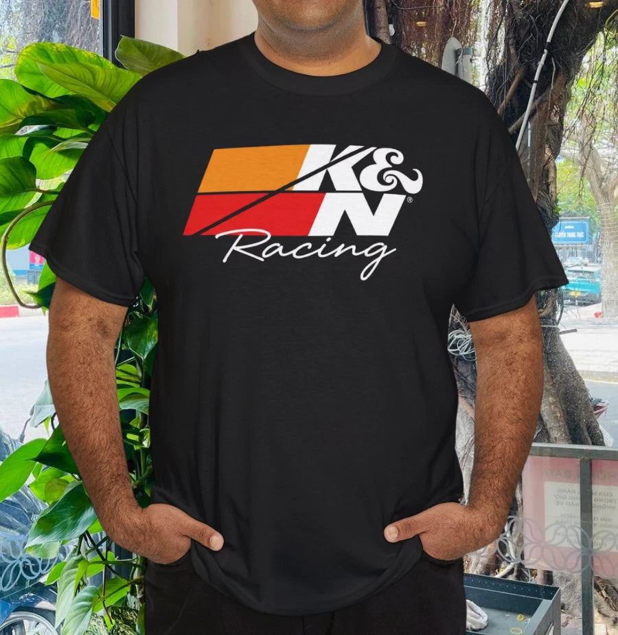 K&N racing men's casual T Shirt